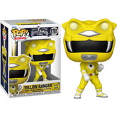 Funko Pop! Mighty Morphin Power Rangers: The Movie (1995) - Yellow Ranger Glow in the Dark #1781
