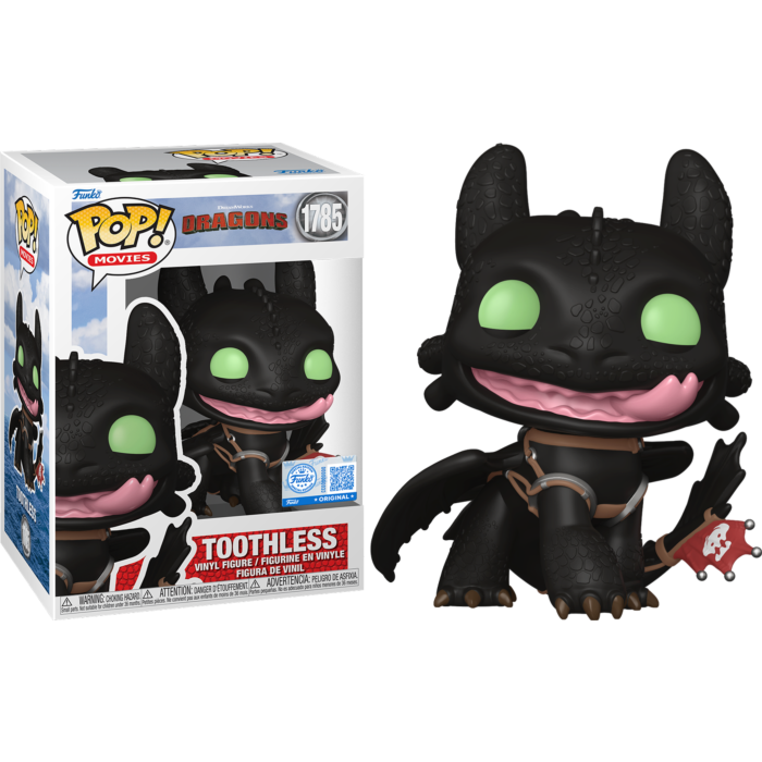 Funko Pop! How to Train Your Dragon - Toothless with Tongue #1785