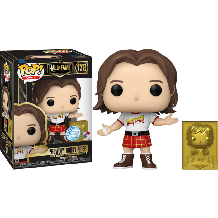 Funko Pop! WWE: Hall of Fame - "Rowdy" Roddy Piper #178
