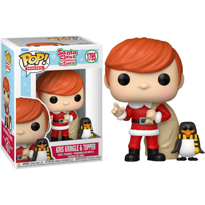 Funko Pop! Santa Claus is Comin' to Town - Kris Kringle & Topper #1795