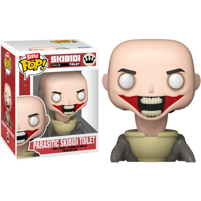 Funko Bitty Pop! Skibidi Toilet - Titan Speakerman & Parasitic Skibidi Toilet - Bot