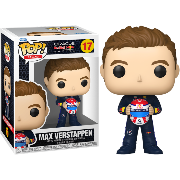 Funko Pop! F1: Formula 1 - Max Verstappen (Holding Helmet) #17