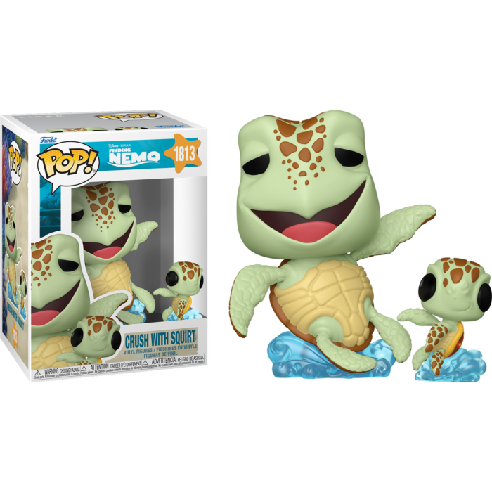 Funko Pop! Finding Nemo - Crush with Squirt #1813