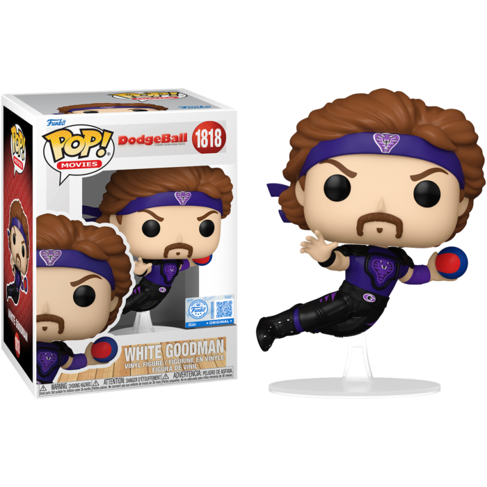 Funko Pop! Dodgeball (2004) - White Goodman (Jumping) #1818