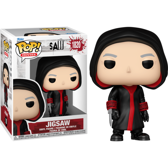 Funko Pop! Saw - Jigsaw Killer 10th Anniversary #1820 - Chase Chance