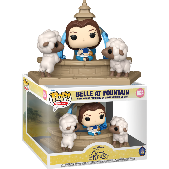 Funko Pop! Moment - Beauty and the Beast (1991) - Belle at Fountain #1824