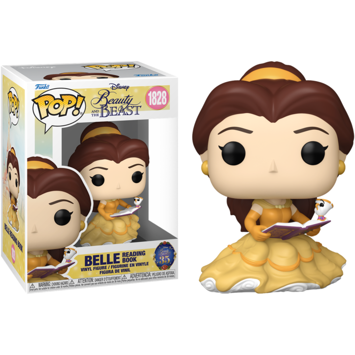 Funko Pop! Beauty and the Beast - Belle Reading Book #1828