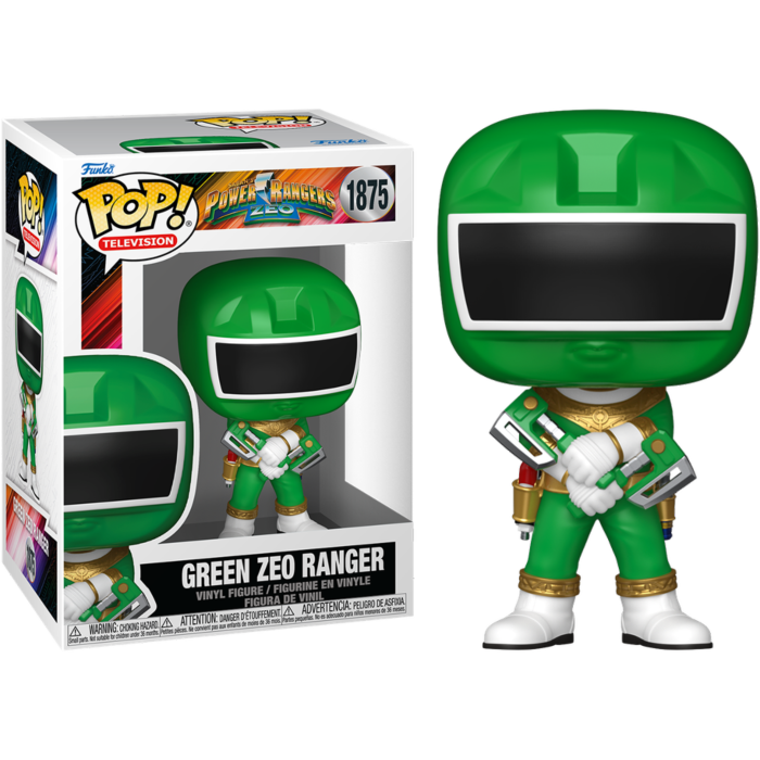 Funko Pop! Power Rangers Zeo - Green Zeo Ranger #1875 - Real Pop Mania