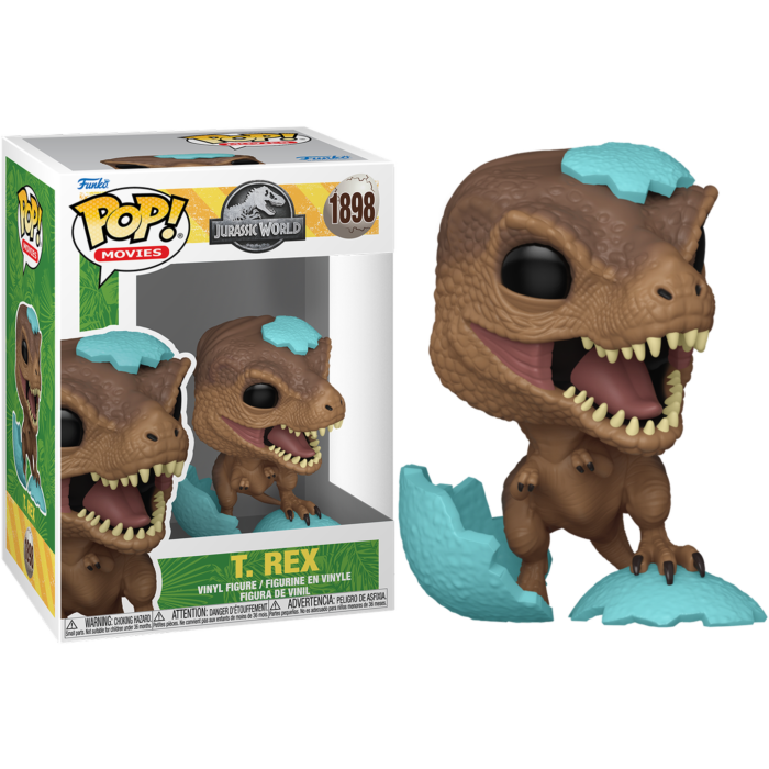Funko Pop! Jurassic Park - T-Rex Hatching (Blue Egg) #1898