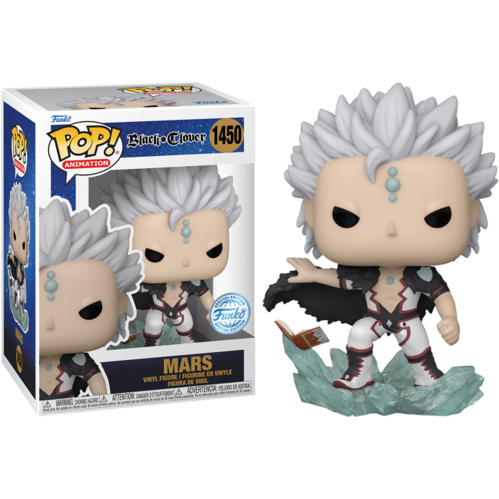 Funko Pop! Black Clover - Mars with Book #1450