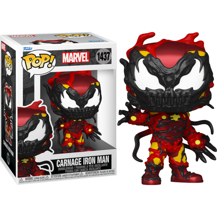 Funko Pop! Marvel - Carnage Iron Man #1437 Funko Pop! Marvel - Carnage Iron Man #1437
