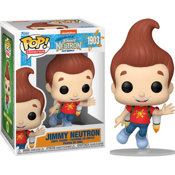 Funko Pop! The Adventures of Jimmy Neutron Boy Genius - Boy Genius - Bundle (Set of 3)