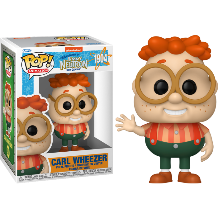 Funko Pop! The Adventures of Jimmy Neutron Boy Genius - Carl Wheezer #1904