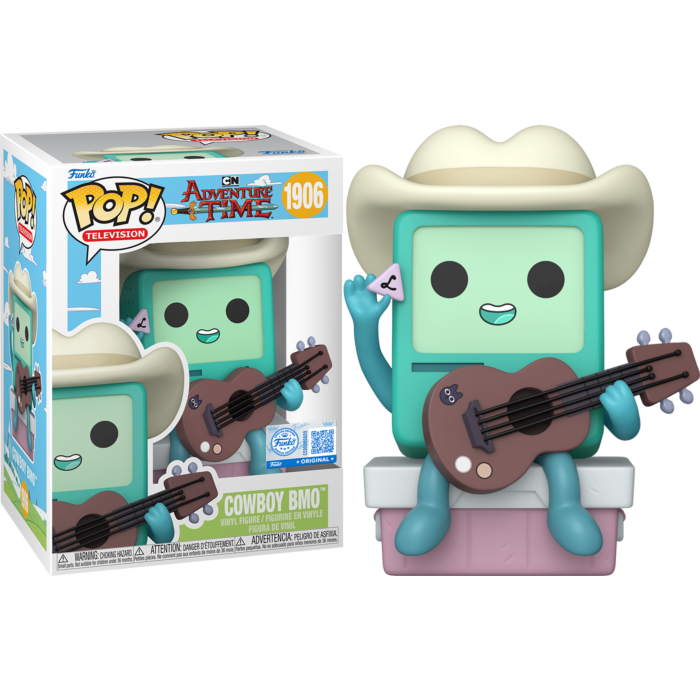 Funko Pop! Adventure Time - Cowboy BMO with Guitar #1906