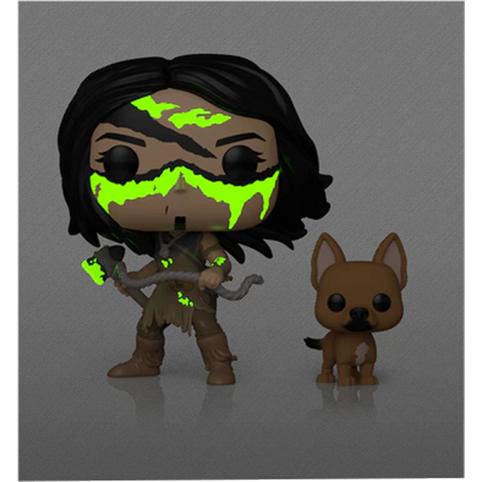 Funko Pop! Prey (2022) - Naru with Sarii Glow-in-the-Dark #1910