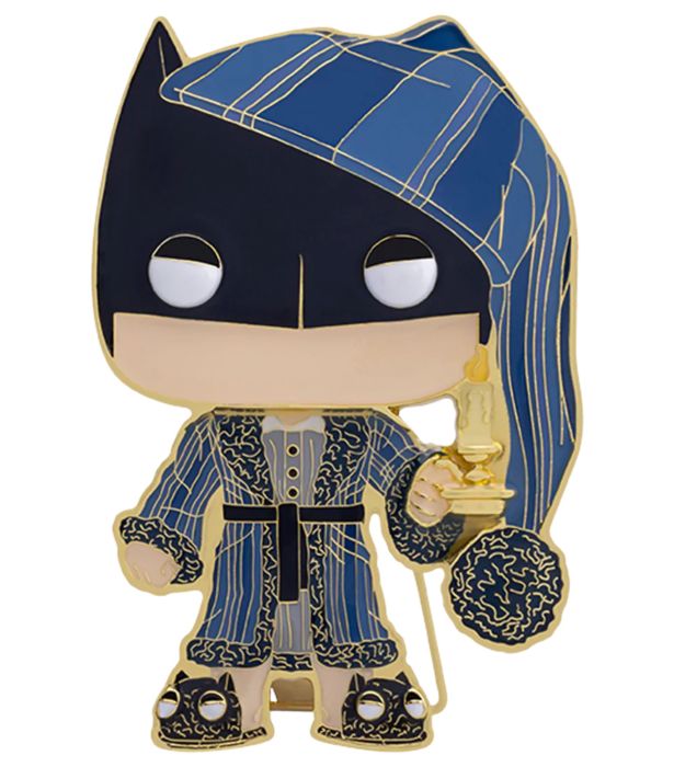 Funko Pop! DC Super Heroes - Batman as Ebenezer Scrooge Holiday 4" Enamel Pin #19