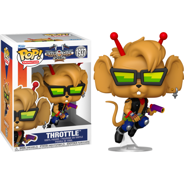 Funko Pop! Biker Mice From Mars (1993) - Throttle #1937