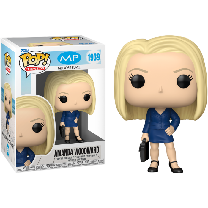 Funko Pop! Melrose Place - Amanda Woodward, Kimberly Shaw & Sydney Andrews - Bundle (Set of 3)