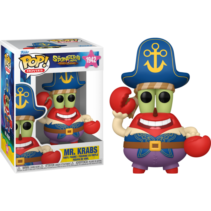 Funko Pop! The SpongeBob Movie: Search for SquarePants (2025) - Arrrr You Ready? - Bundle (Set of 6)
