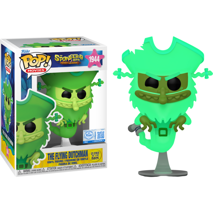 Funko Pop! The SpongeBob Movie: Search for SquarePants (2025) - The Flying Dutchman Glow in the Dark #1944
