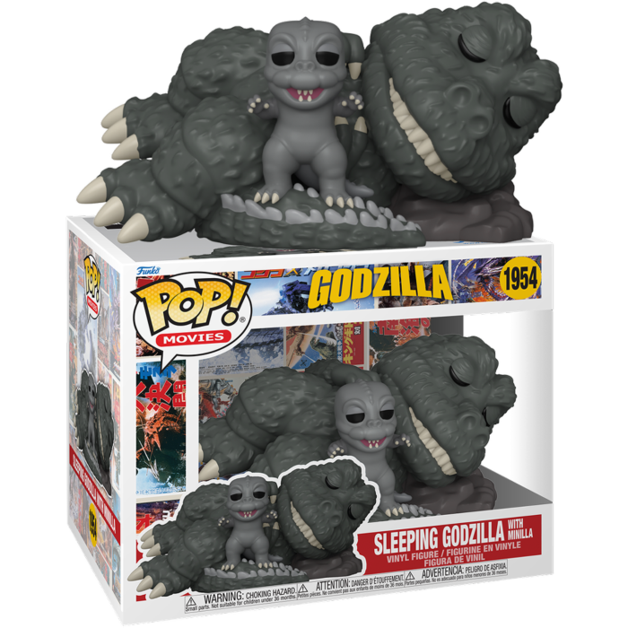 Funko Pop! Godzilla - Sleeping Godzilla with Minilla 6" Super Sized #1954