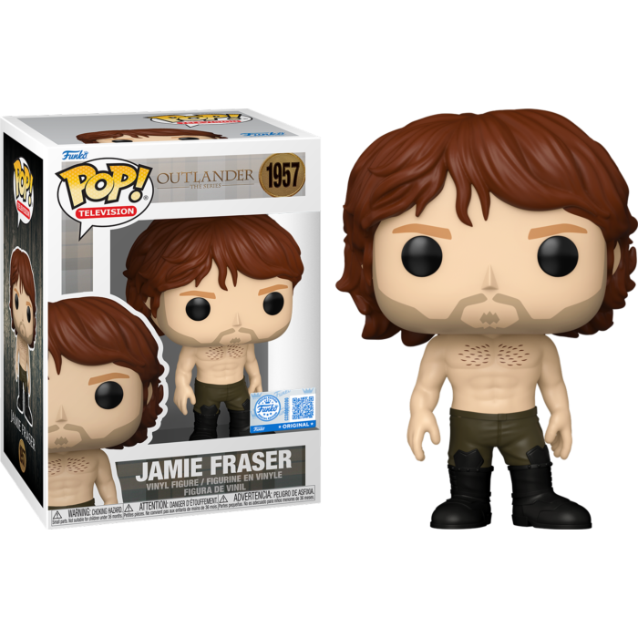 Funko Pop! Outlander - Jamie Fraser (Shirtless) #1957 (+ Box of 3 Mystery Exclusive)