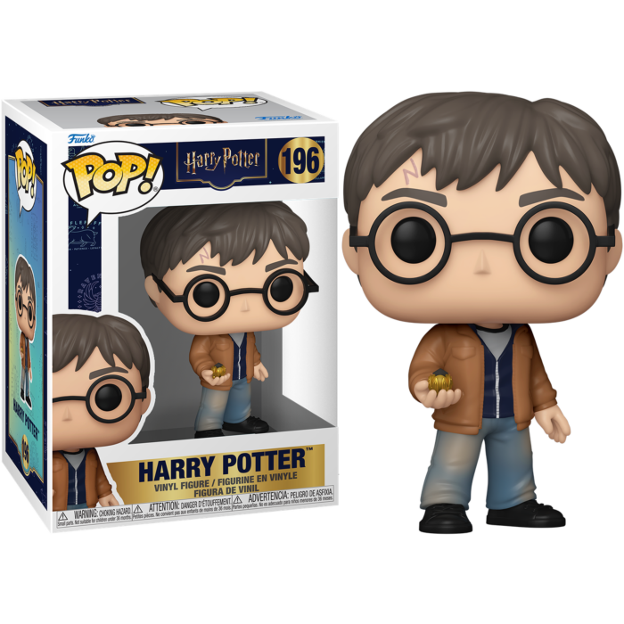 Funko Pop! Harry Potter and the Deathly Hallows: Part 2 - Harry Potter with Resurrection Stone #196