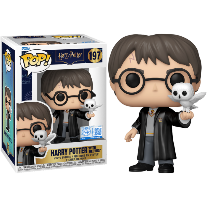 Funko Pop! Harry Potter - Harry with Hedwig #197