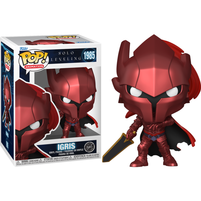 Funko Pop! Solo Leveling - Igris #1985 - Chase Chance - Real Pop Mania