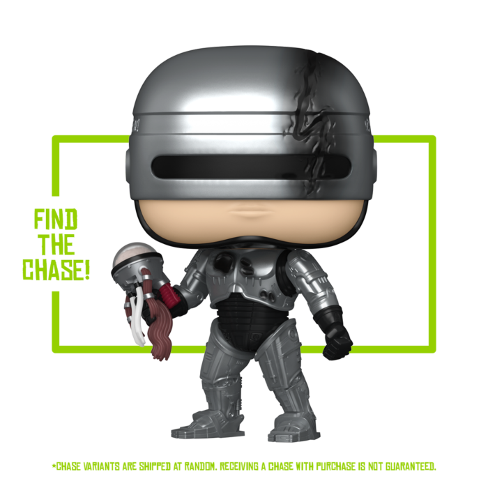 Funko Pop! RoboCop 2 - Robocop Metallic #1989 - Chase Chance