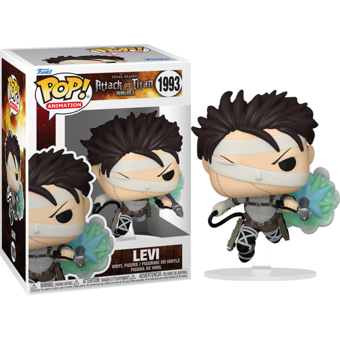 進撃の巨人 エルヴィン & フォーマルリヴァイ　Funko POP! Funko Pop! Attack on Titan - Levi with Bandages #1993