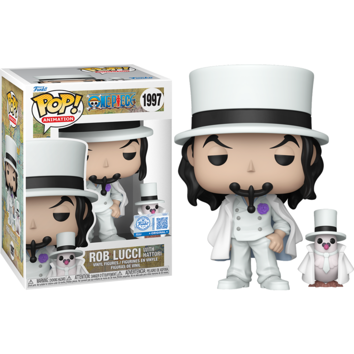 Funko Pop! One Piece - Rob Lucci with Hattori #1997 - Chase Chance
