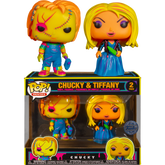 Funko Pop! Bride Of Chucky - Tiffany & Chucky Blacklight - 2-Pack