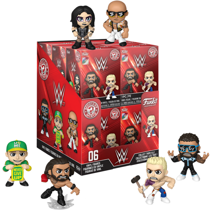 Funko Pop! WWE - Mystery Minis Blind Box (Display of 12) - Real Pop Mania