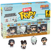 Funko Bitty Pop! Naruto: Shippuden - Tenten, Madara, Might Guy & Itachi Uchiha - 4-Pack