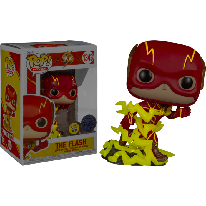 Funko Pop! The Flash (2023) - The Flash Glow in the Dark #1343