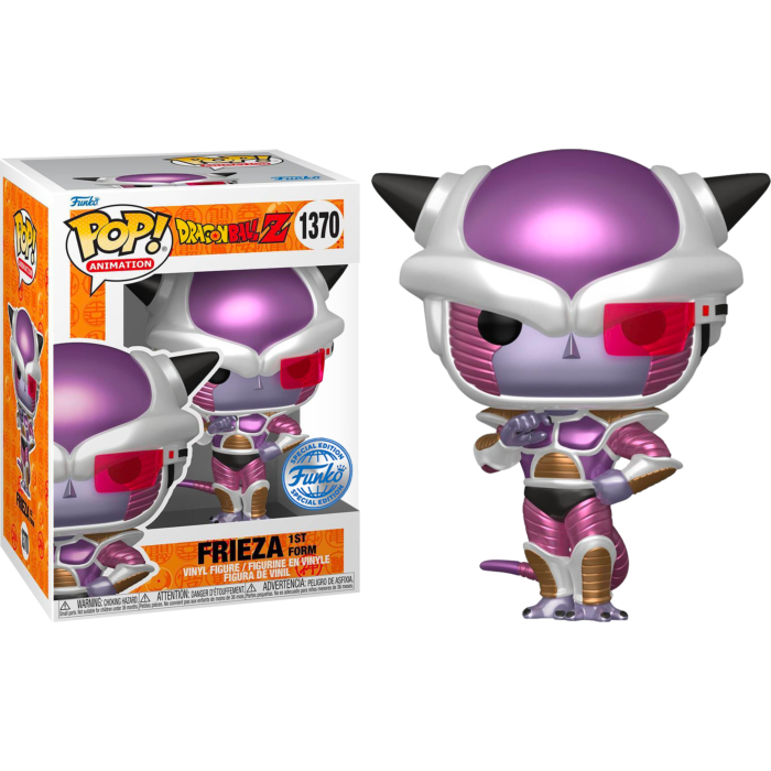 Funko Pop Dragon Ball Z First Form Frieza Metallic 1370