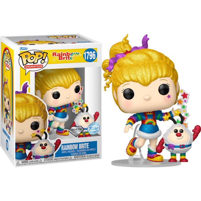 レインボーバンディット ミニフィギュア Funko Pop! Rainbow Brite - Rainbow Brite & Twink Diamond Glitter #1796