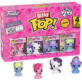 Funko Bitty Pop! My Little Pony - Pinky Pie, Rarity, Trixie & Derpy - 4-Pack