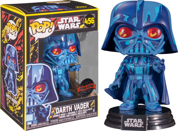 Star wars blue 2024 chrome funko pop