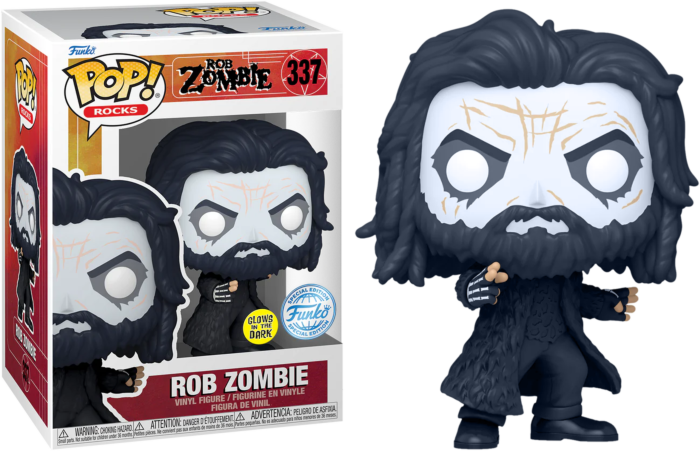 Funko Pop! Rob Zombie - Rob Zombie in Dragula Glow in the Dark #337