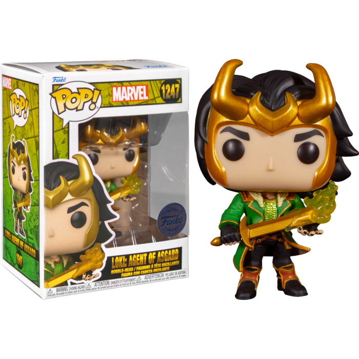 Funko Pop! Marvel Comics - Agent of Asgard Loki #1247