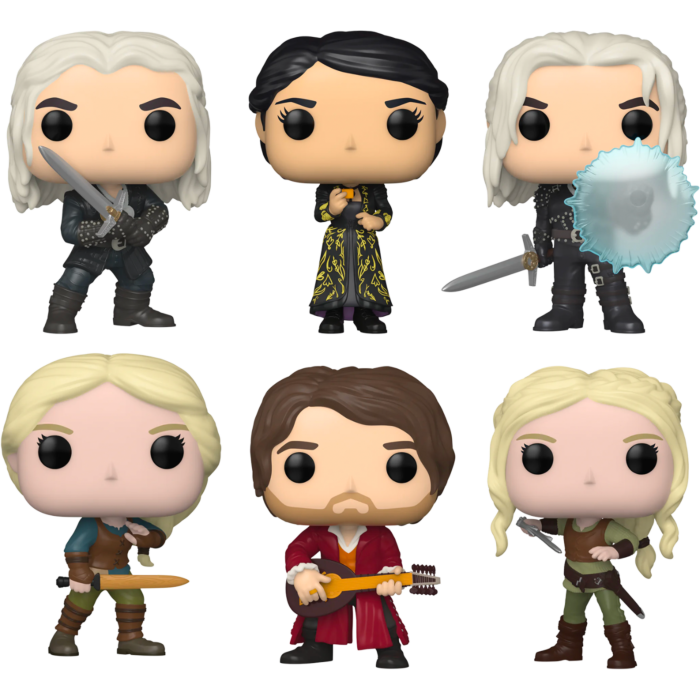 Funko Pop! The Witcher - Toss a Coin to Your Witcher - Bundle (Set of 6)