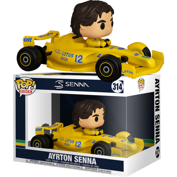 Funko Pop! Rides - F1: Formula 1 - Ayrton Senna with Lotus Funko Pop! Rides - F1: Formula 1 - Ayrton Senna with Lotus