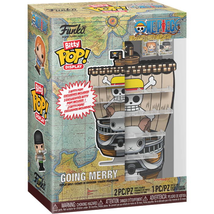 Funko Bitty Pop! Display Shelf - One Piece - Going Merry - Real Pop Mania