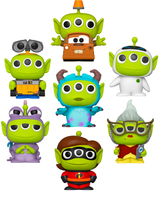 Funko Pop! Pixar - Alien Remix Sulley 10" #766