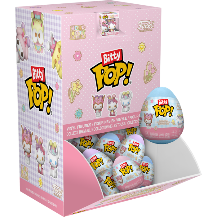 Funko Bitty Pop! Hello Kitty & Friends - Easter Egg Bitty Pop! Blind Bag - (Single Unit) Hello Kitty & Friends - Easter Egg Bitty Pop! Blind Bag - (Display of 24)