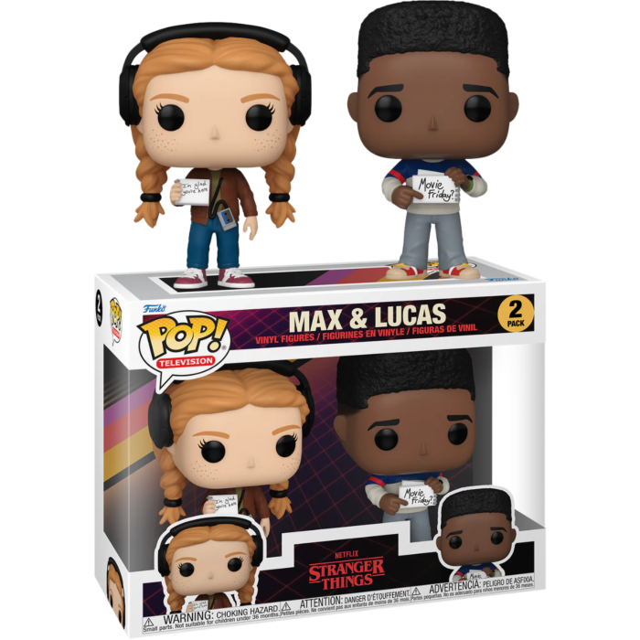 Funko Pop! Stranger Things: Season 4 - Max & Lucas - 2-Pack