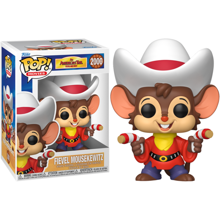 Funko Pop! An American Tail: Fievel Goes West - Fievel Mousekewitz #2000 - Real Pop Mania
