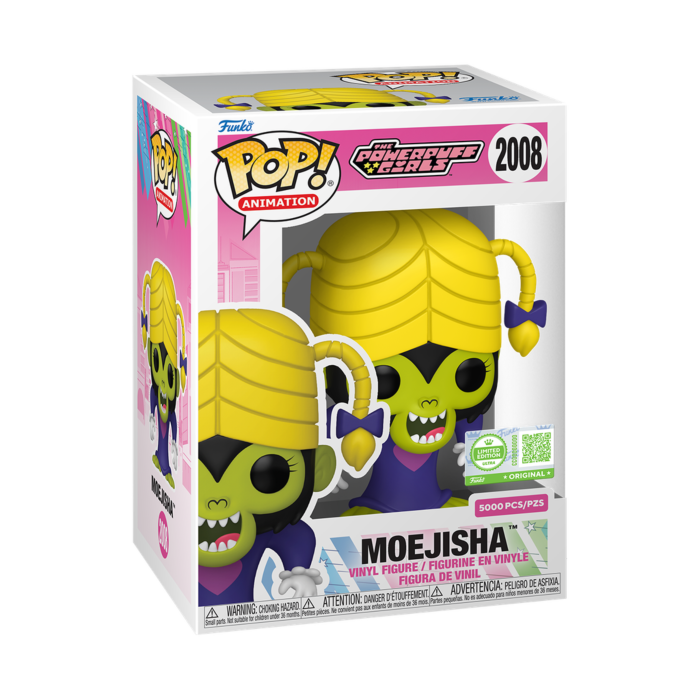 Funko Pop! The Powerpuff Girls - Moejisha (Mojo Jojo) in Acrylic Pop! Protector #2008 (Ultra Limited Edition)